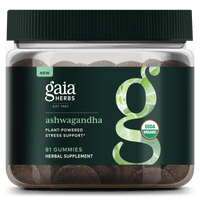 Gaia Herbs Ashwagandha Gummies || 81 ct