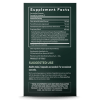 Gaia Herbs Gas & Bloating supplement facts || 50 ct
