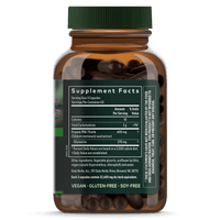 Gaia Herbs Milk Thistle Seed supplement facts || 120 ct