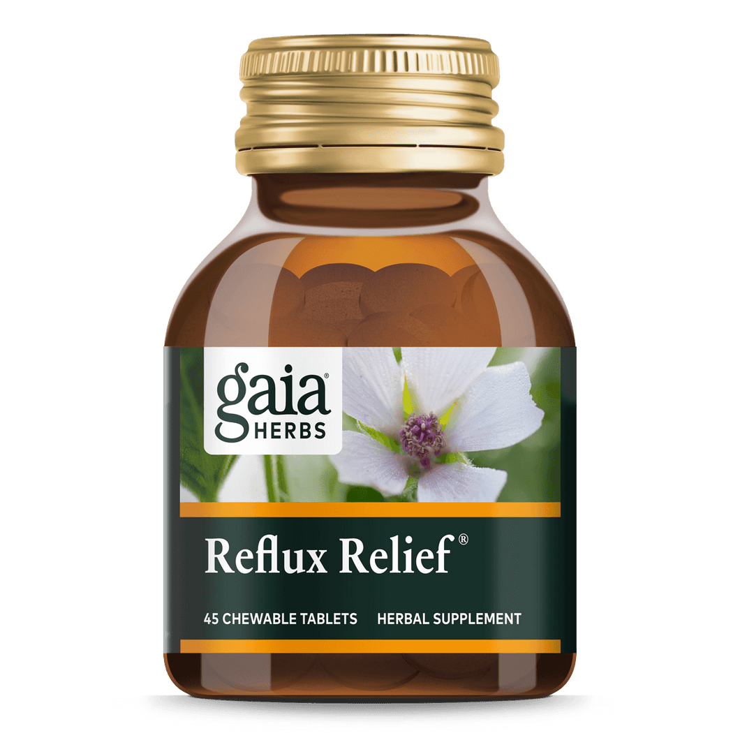 Gaia Herbs Reflux Relief for Digestive Support || 45 ct