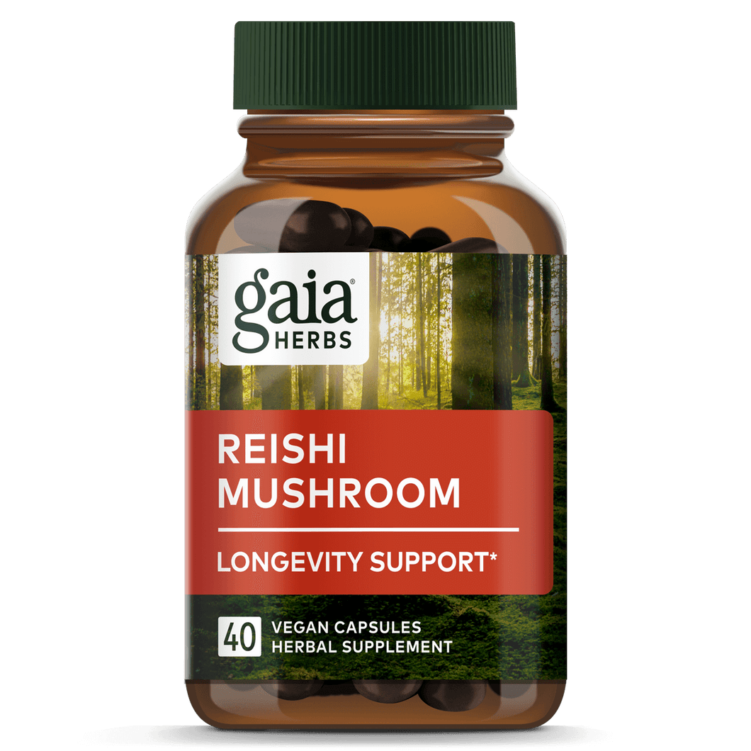 Gaia Herbs Reishi Mushroom Extract || 40 ct