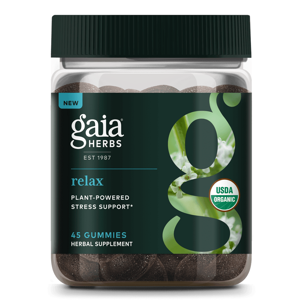 Gaia Herbs Relax Gummies || 45 ct