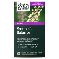 Gaia Herbs Women's Balance carton front || 60 ct