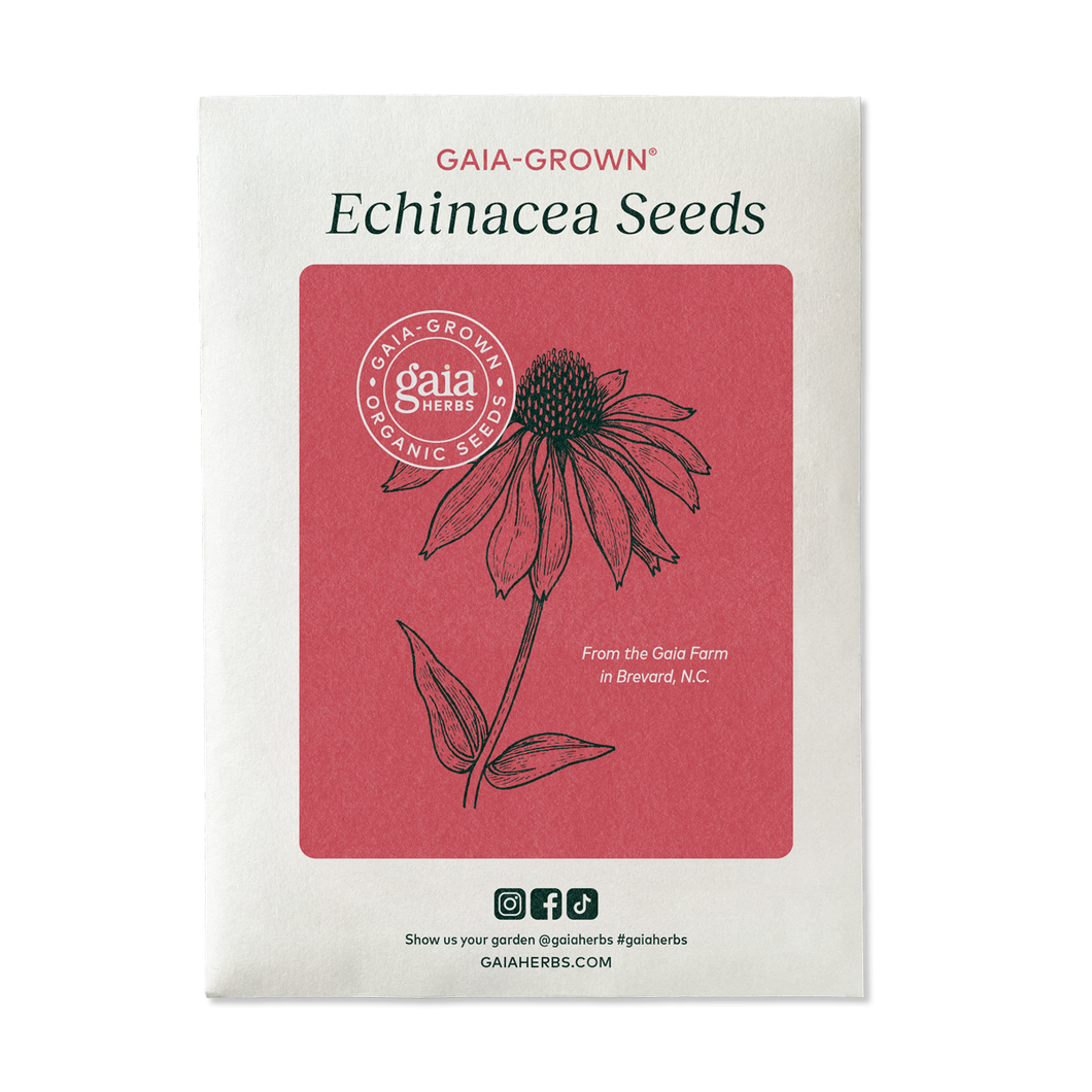 Gaia Herbs® Echinacea Seed Packet