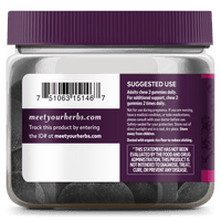 Gaia Herbs Black Elderberry Extra Strength Gummies Suggested Use || 80 ct