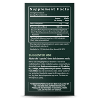 Gaia Herbs St. John's Wort supplement facts || 60 ct